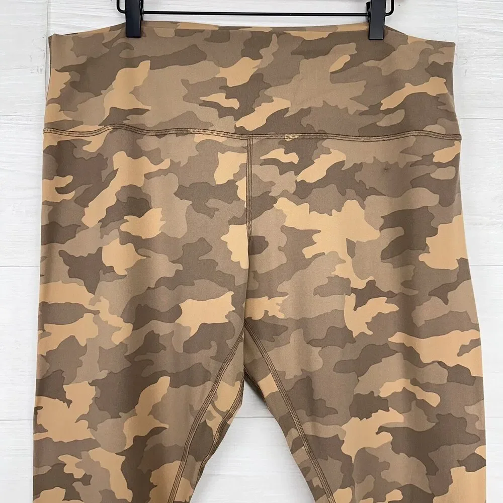 Lululemon Align High-Rise Pant Legging Size 20‎ Heritage 365 Camo Beige Athletic